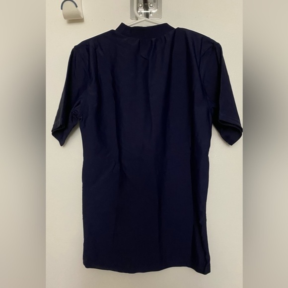 Sunspecs Navy Surf Rashguard Swim Shirt Boys 8-9Y - Picture 3 of 7